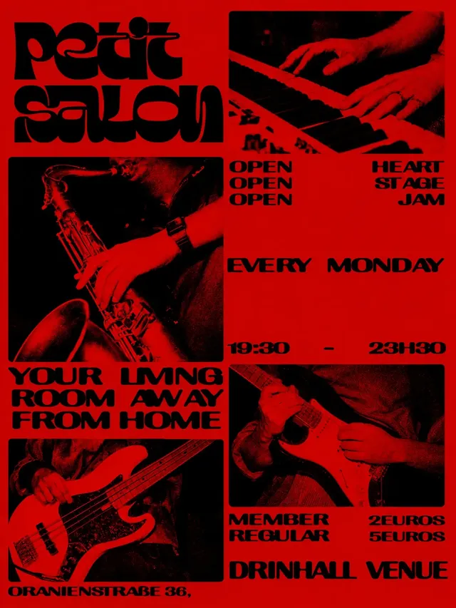 Poster for La Petit Salon